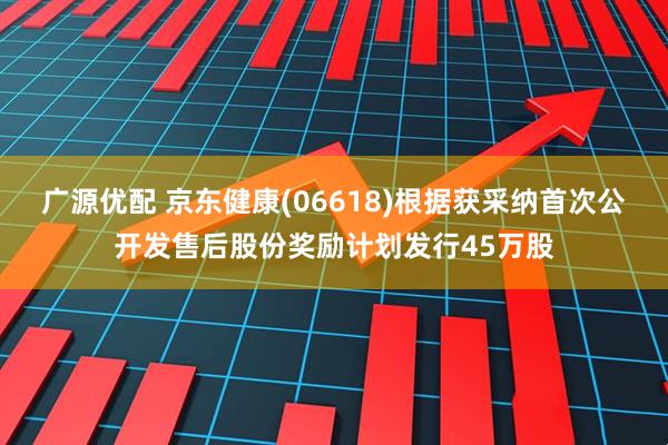 广源优配 京东健康(06618)根据获采纳首次公开发售后股份奖励计划发行45万股